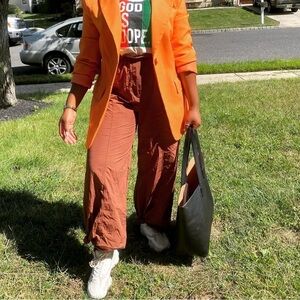 Forever 21 Brown Track Pants Joggers